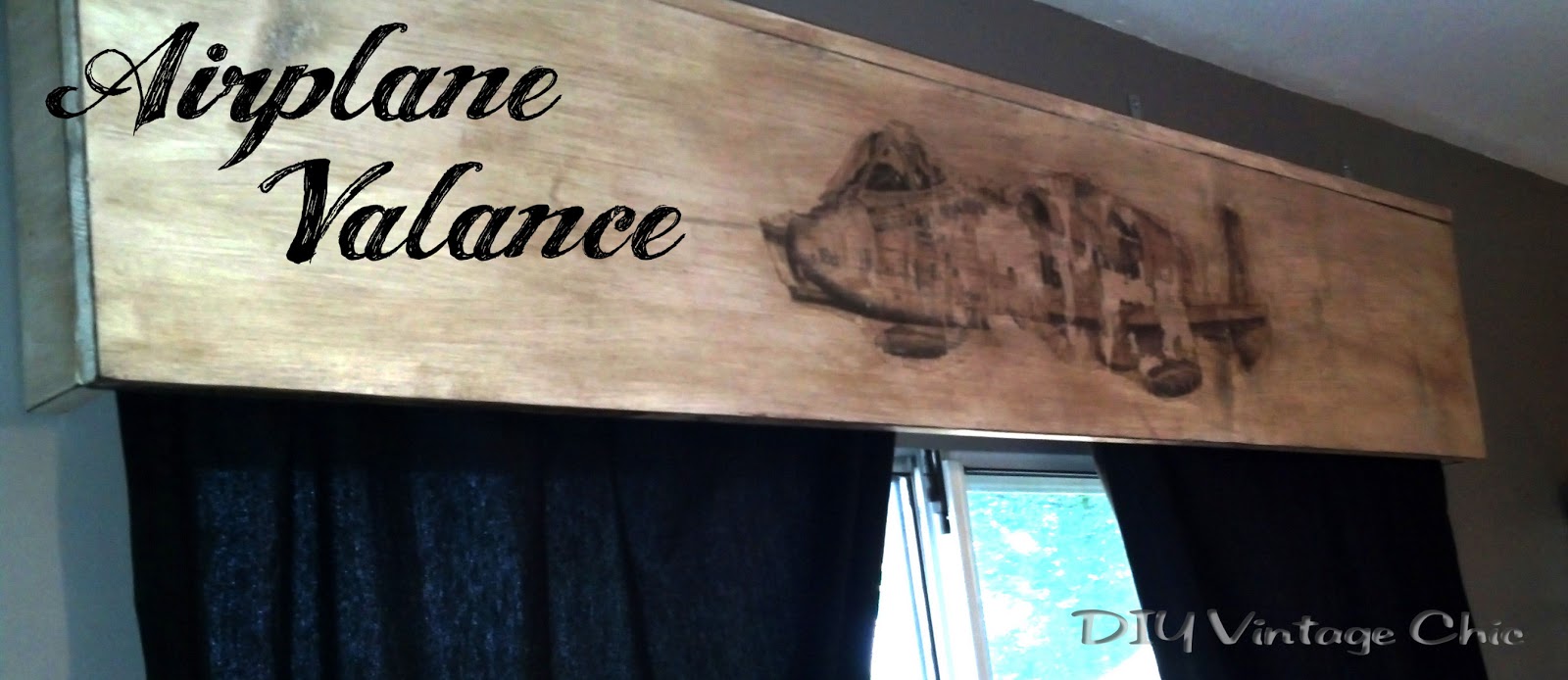 Airplane Valance