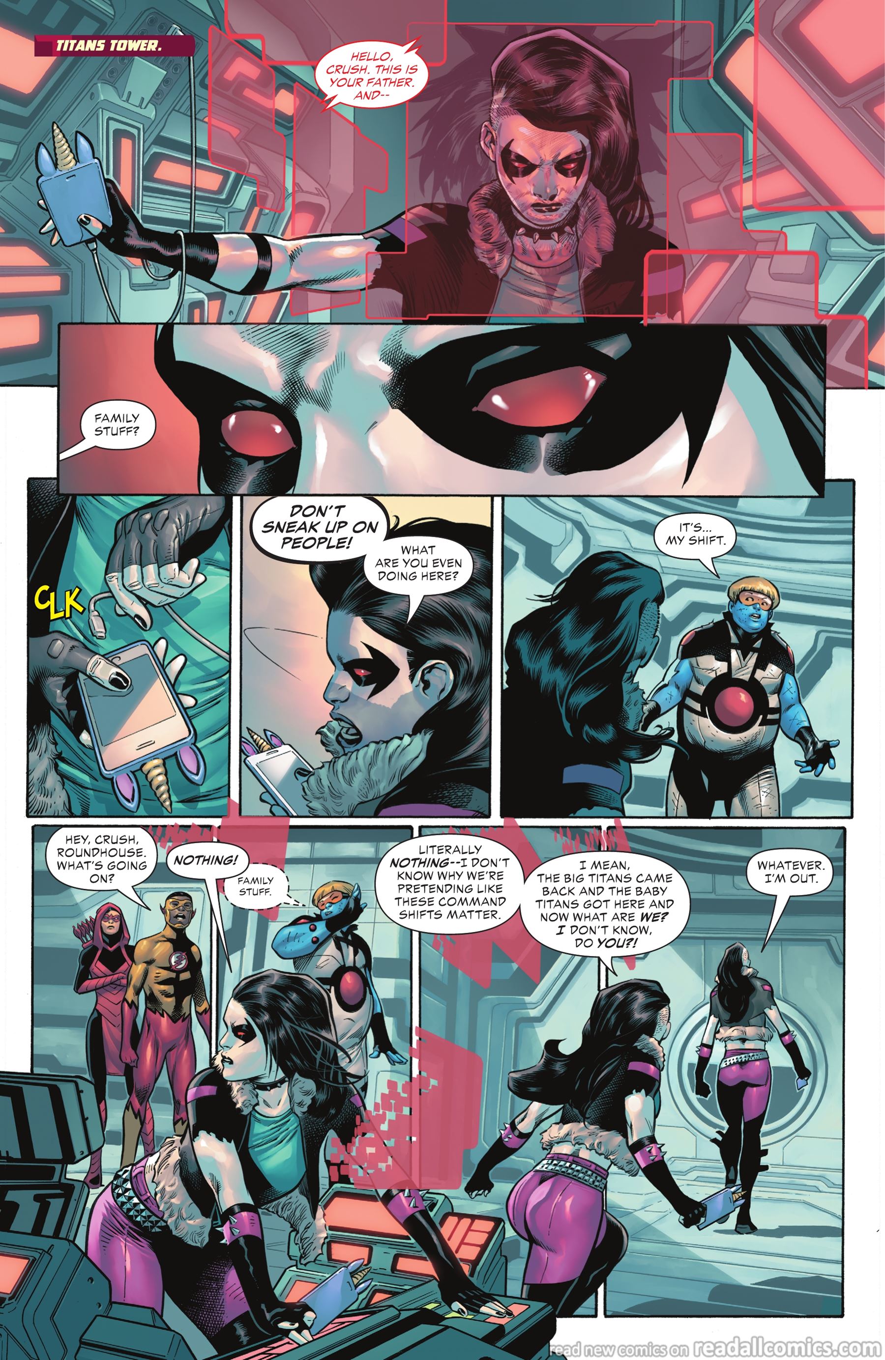 Teen Titans Academy #1 chapter 3 page 7