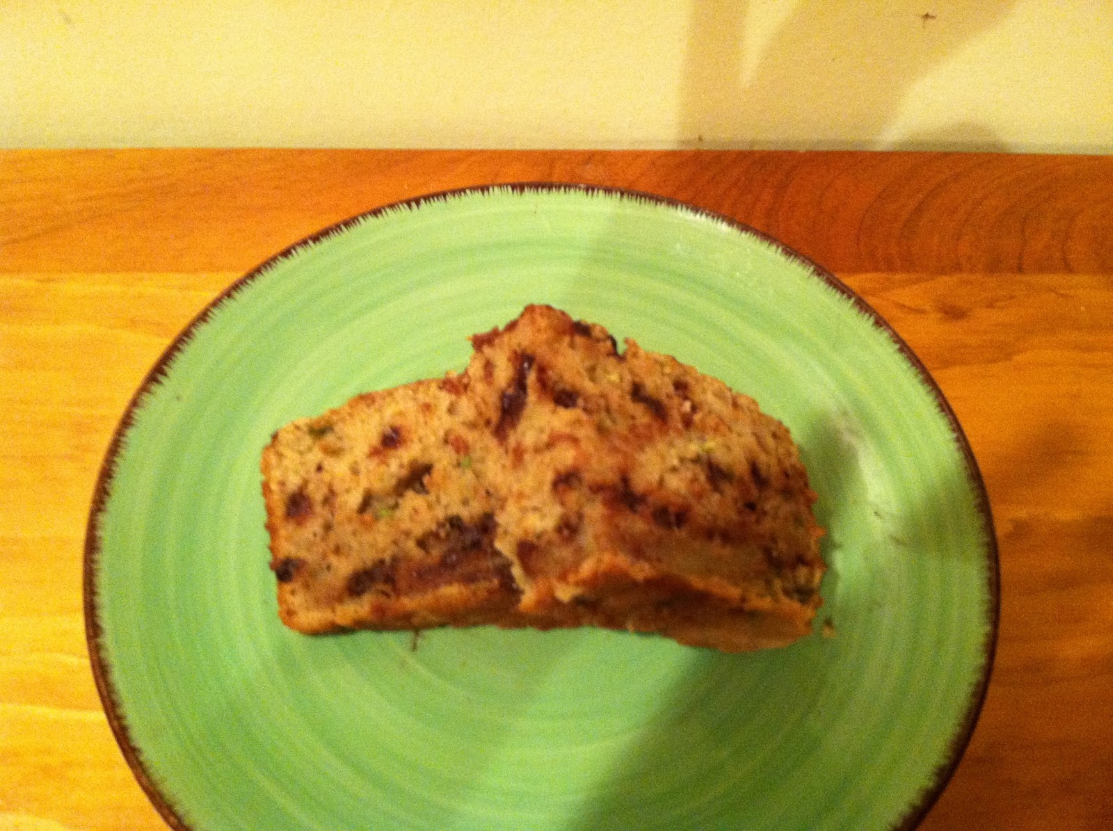 What's Cooking In Pomfret? Chocolate Chip Zucchini Bread (Low Calorie)