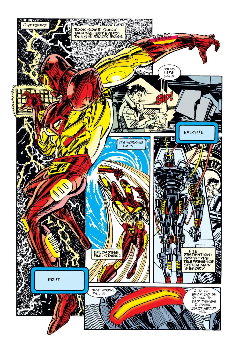Read online Iron Man (1968) comic -  Issue #308 - 17