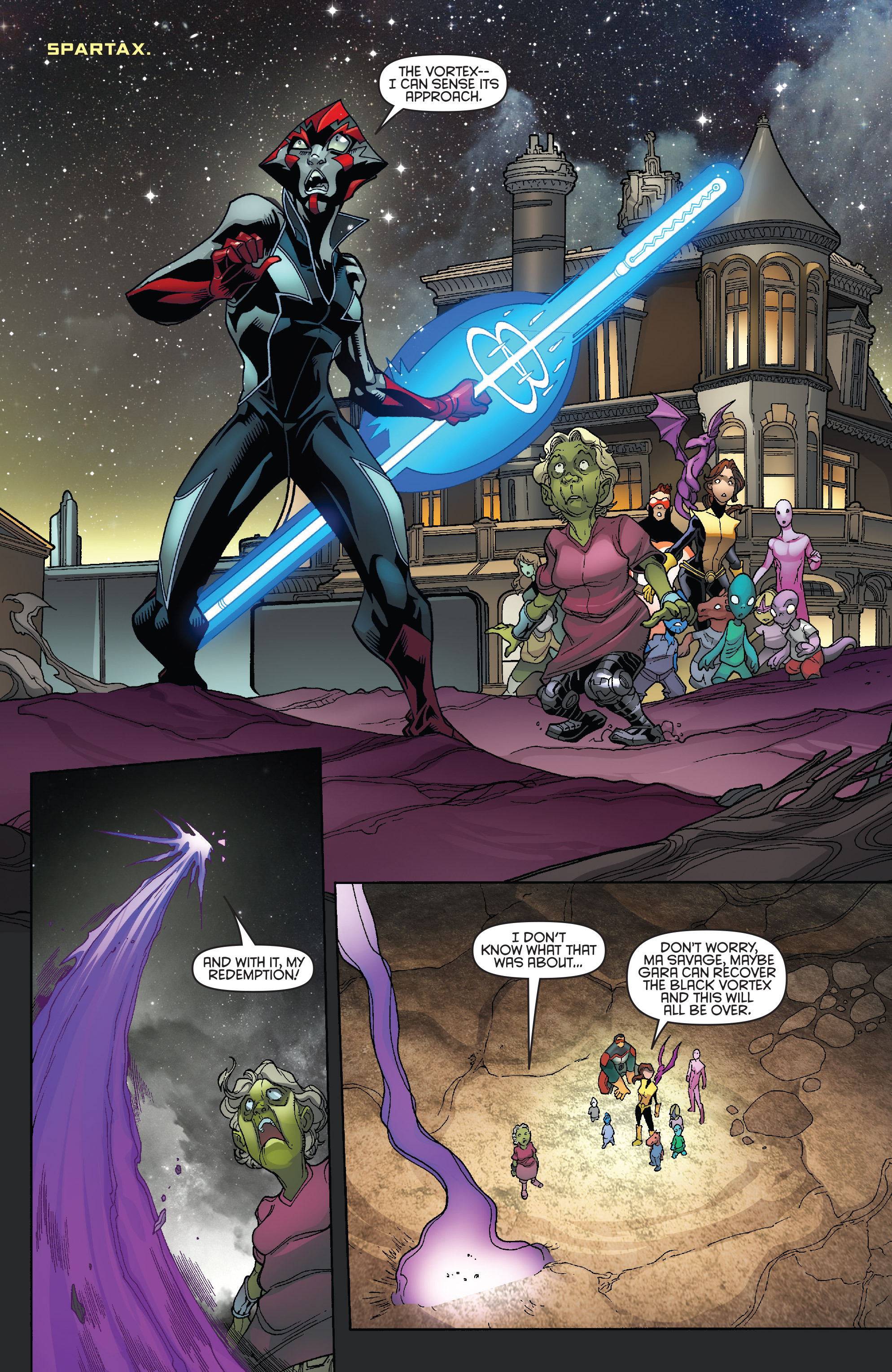 Read online Nova (2013) comic -  Issue #28 - 17