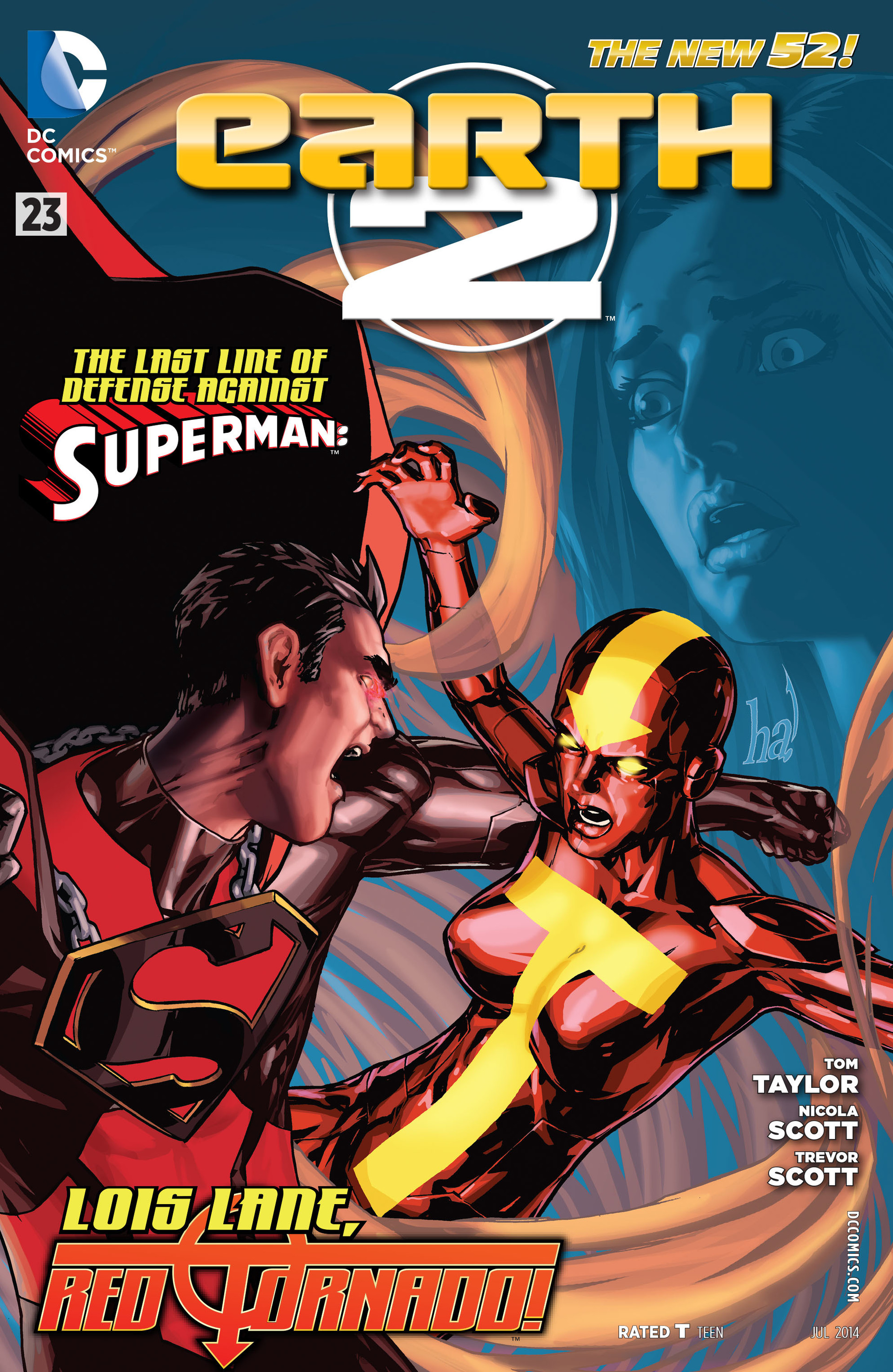 Read online Earth 2 comic -  Issue #23 - 1