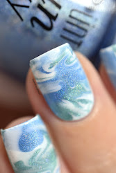 nail smooshy marble tutorial