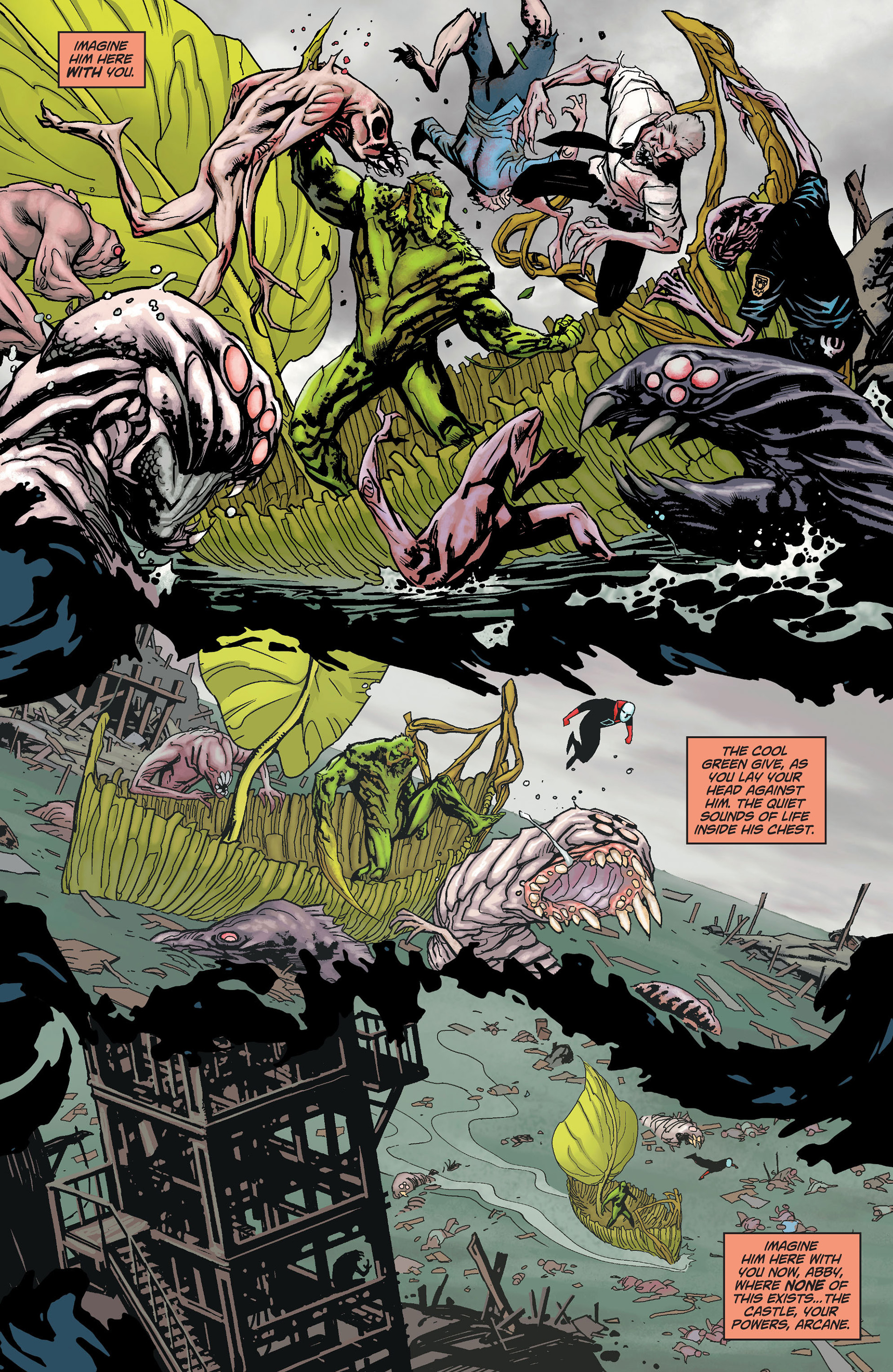 Read online Swamp Thing (2011) comic -  Issue #14 - 17