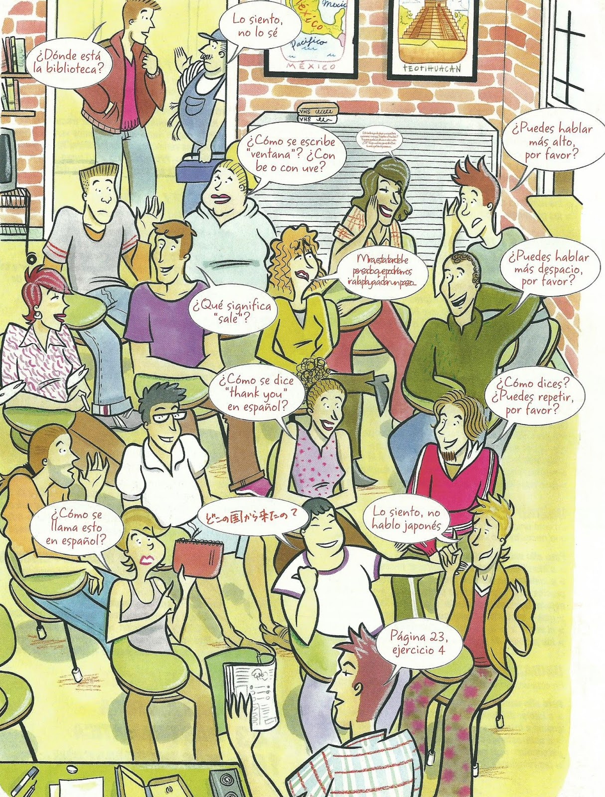 Español.es Primer día en la clase