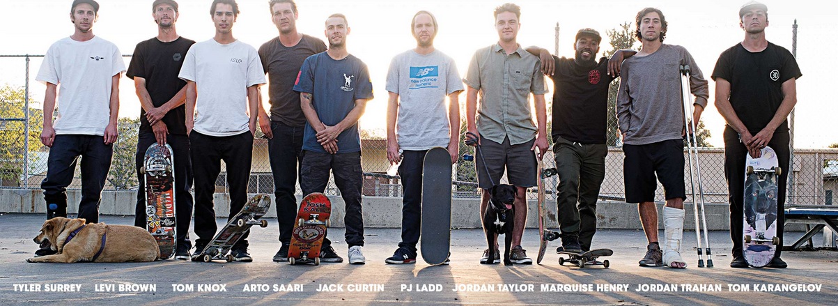 new balance skateboarding team