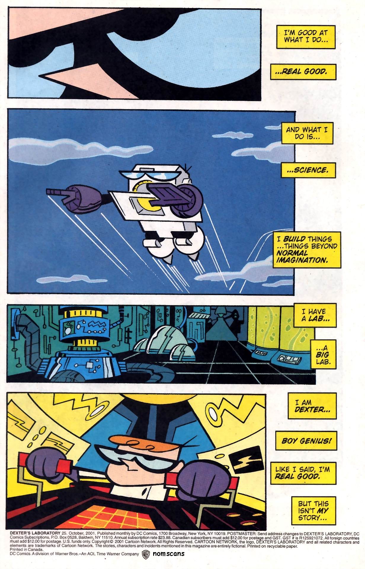 Read online Dexter's Laboratory comic -  Issue #25 - 2