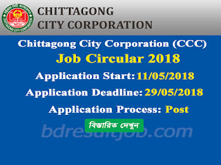 Chittagong City Corporation Job Circular 2018