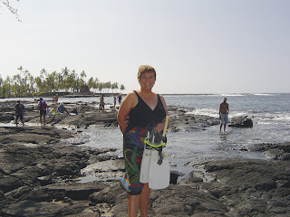 Barbara at City of Refuge Beach