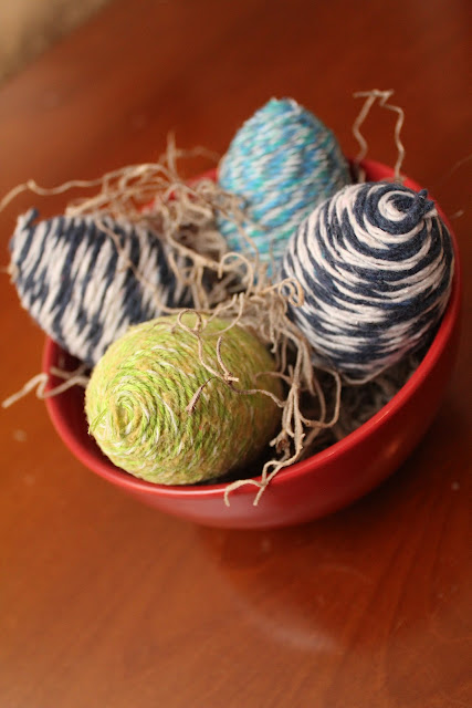 yarn eggs