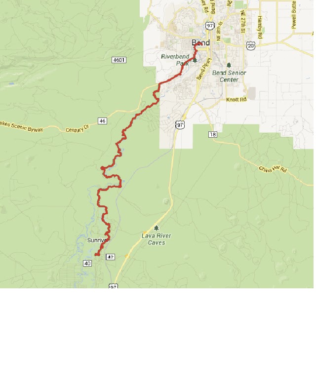 Charlie Bottita's Adventures Deschutes River Trail Mountain Bike Ride