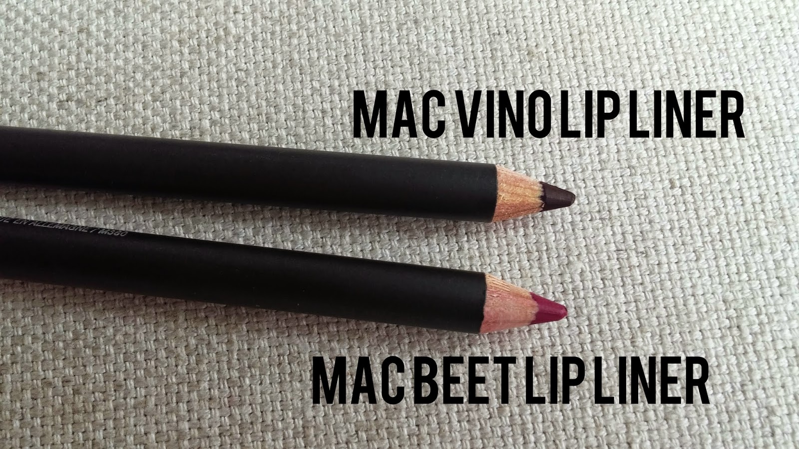 Beauty and the Brown Girl MAC Vino + Beet Lip Liners