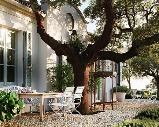 Breathtaking European farmhouse exterior found on Hello Lovely Studio
