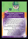 My Little Pony Say Goodbye to the Holiday Series 5 Trading Card