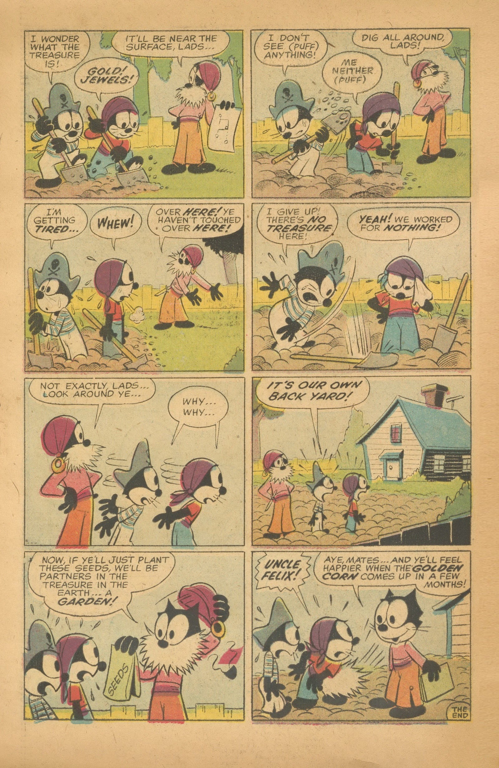 Read online Felix the Cat (1955) comic -  Issue #93 - 32