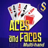 Get a 22% introductory Bonus for new Aces & Faces Multi-Hand Video Poker at CryptoSlots.com