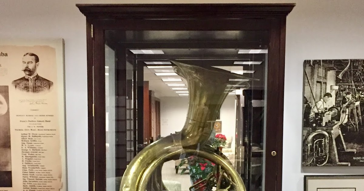 Strictly Oompah New home for the first Sousaphone