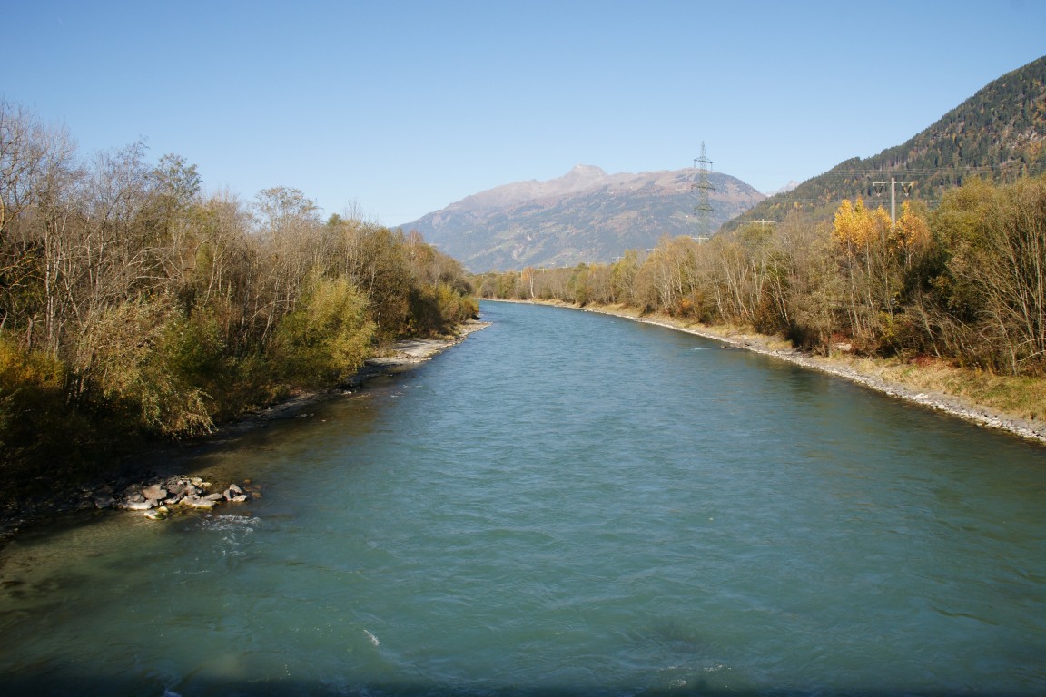 Vliegvissen in Oostenrijk, Lienz. Grote Drau en Laue