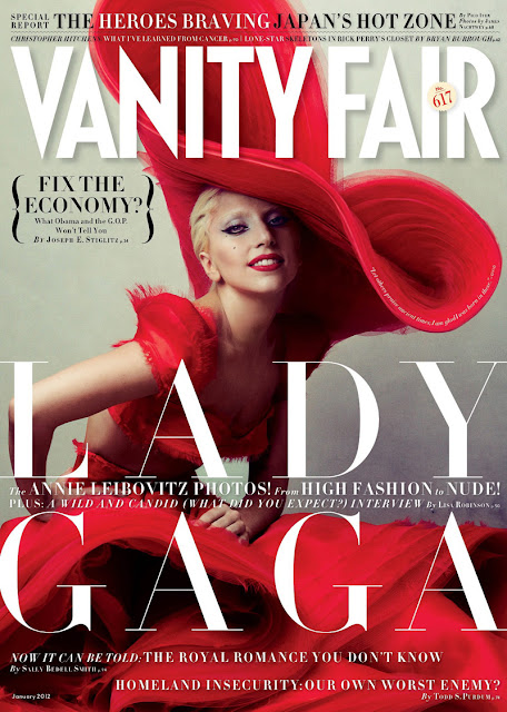 Lady Gaga: Covers Vanity Fair Magazine January 2012