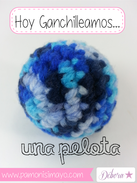Ganchillo pelota pequeña / patern crochet small ball