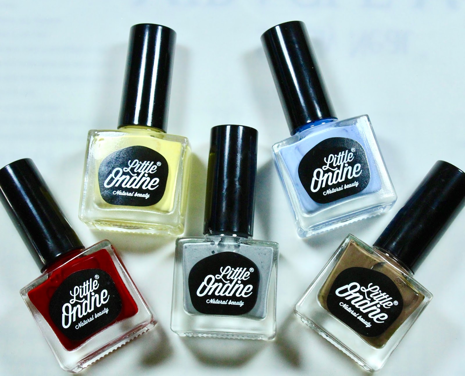 Polished Patient Nail Art Little Ondine Water Based Nail Polish