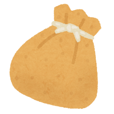 餅巾着のイラスト(おでん)