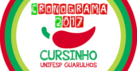 Cronograma Cursinho Unifesp Guarulhos - CPPU 2017