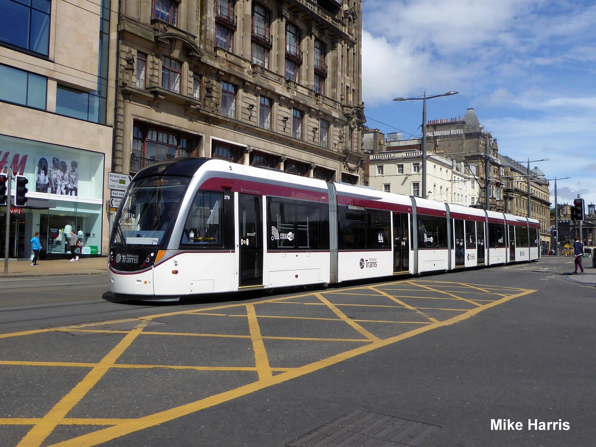 Edinburgh tram LET'S EXPLORE TRAVELING UNIVERSE