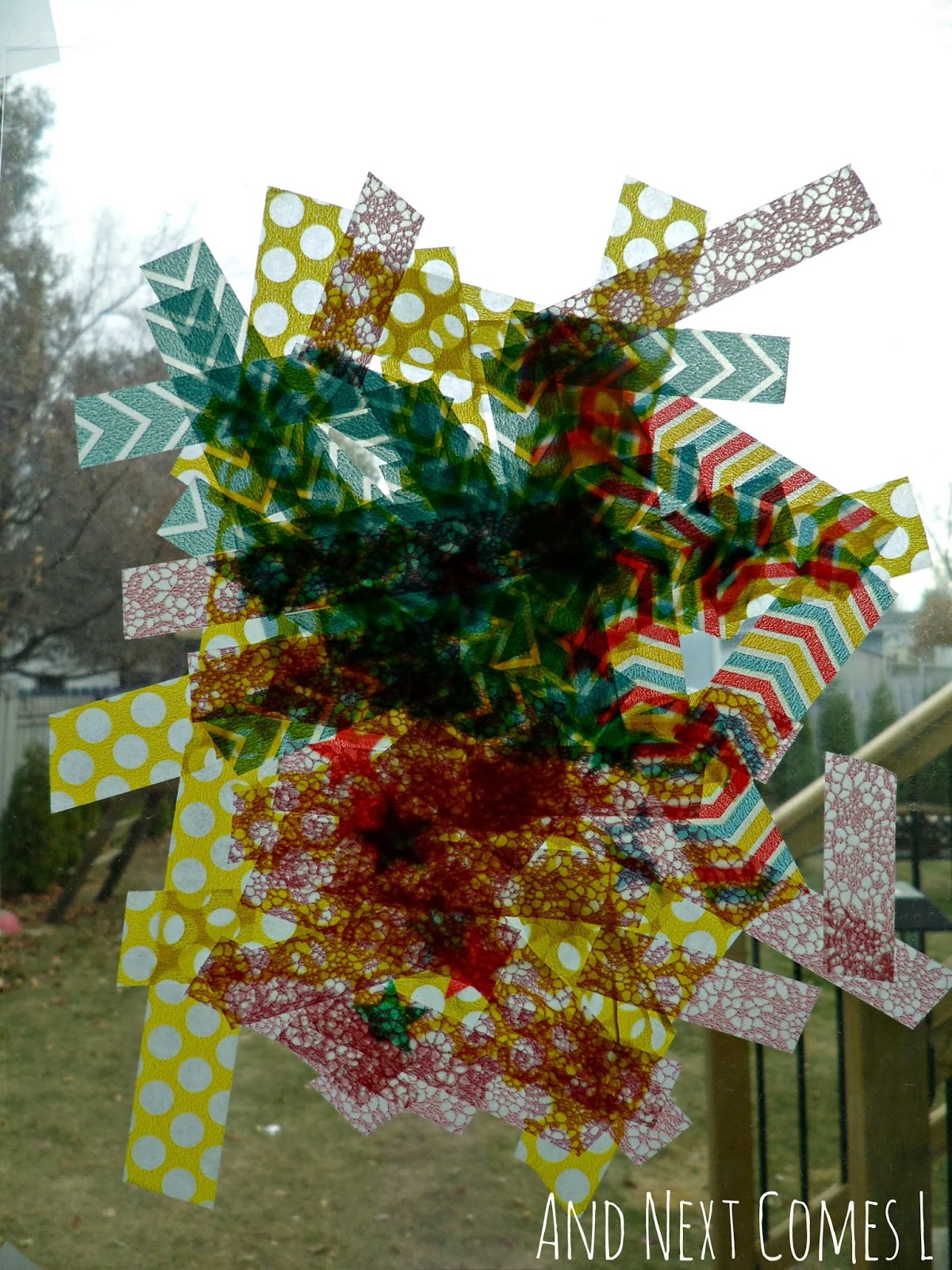 Washi Tape Art on the Light Table And Next Comes L Hyperlexia Resources