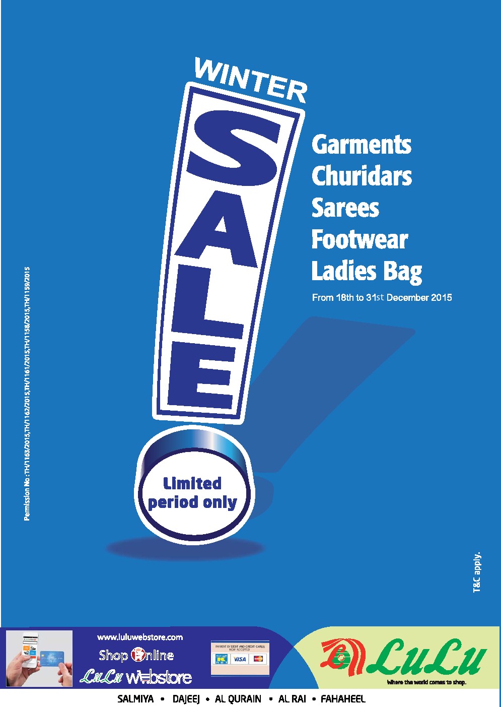 Lulu Hypermarket Kuwait WINTER SALE SaveMyDinar Offers, Deals