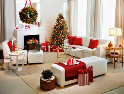 Decorar el living de tu casa para Navidad