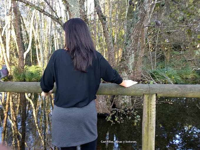 Con hilos, lanas y botones: Cómo hacer un vestido efecto falda y blusa