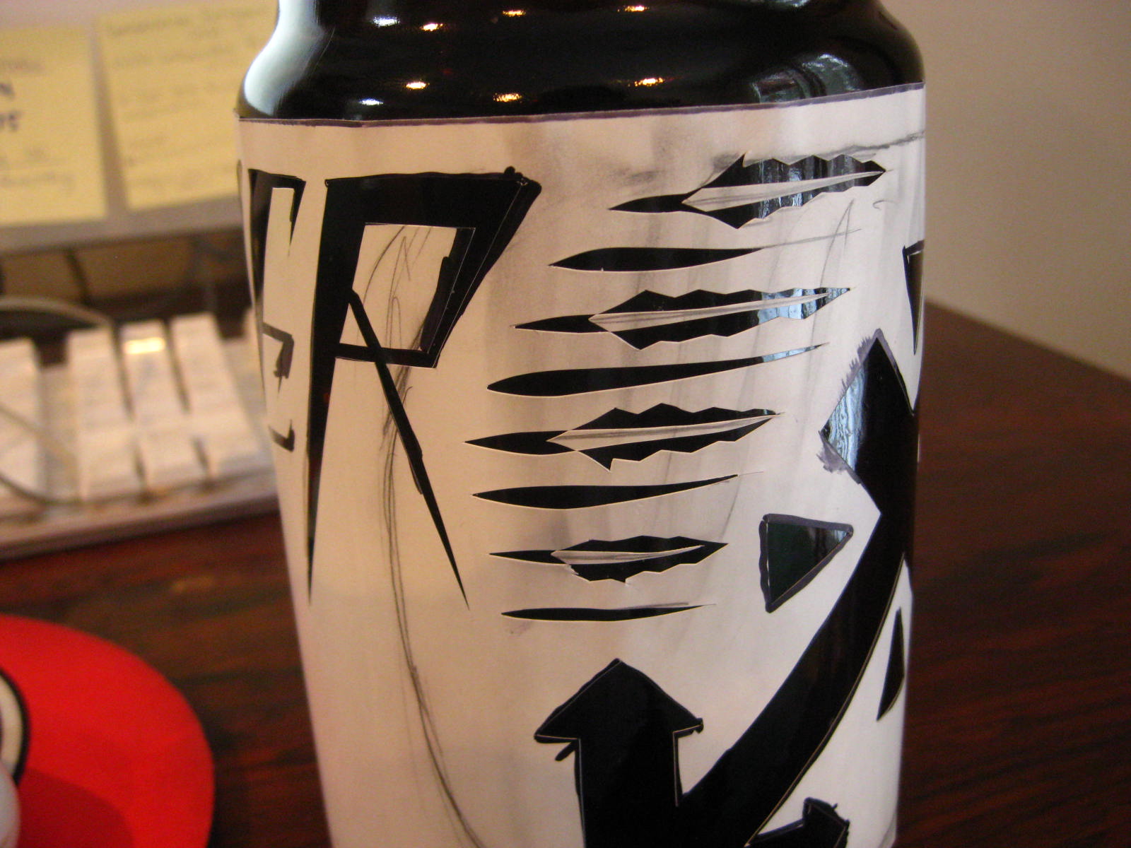 thatcher sand blast etching