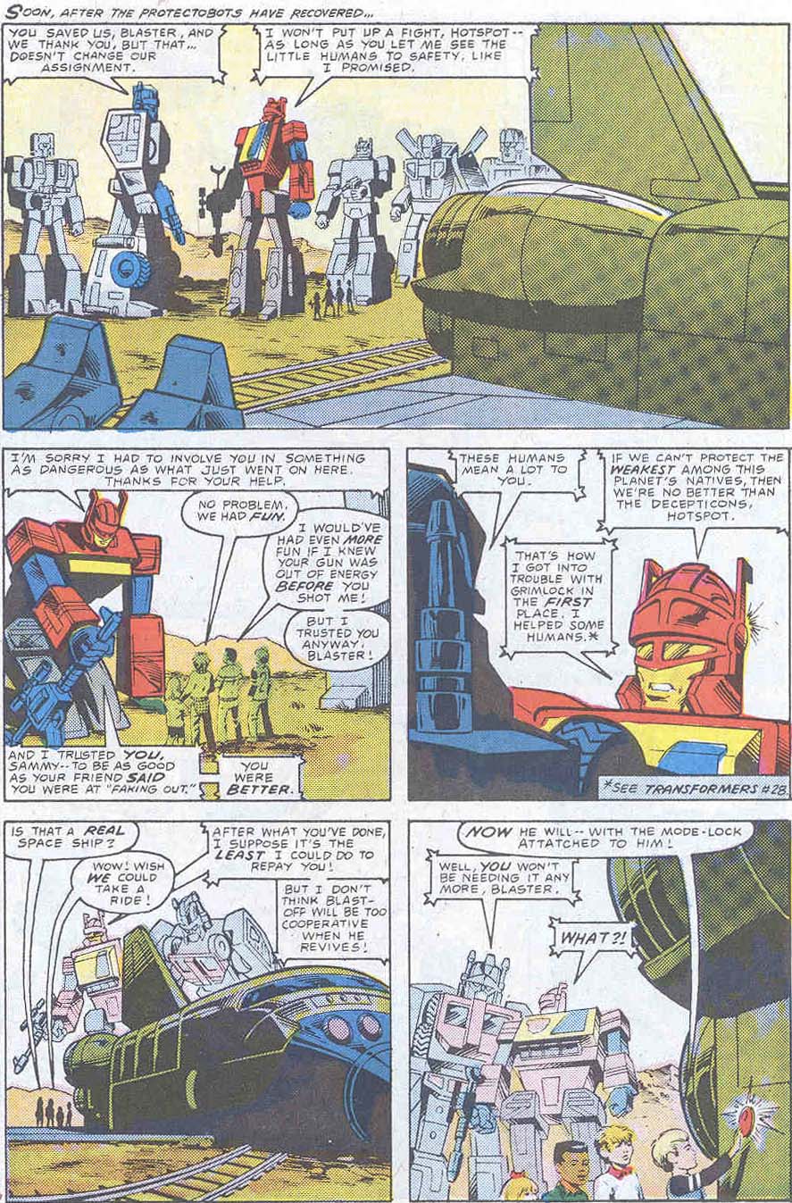 Read online The Transformers (1984) comic -  Issue #35 - 22