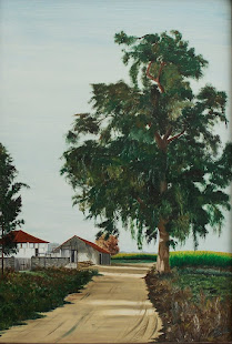 Pintura de António Fagulha - Quinta de Miranda