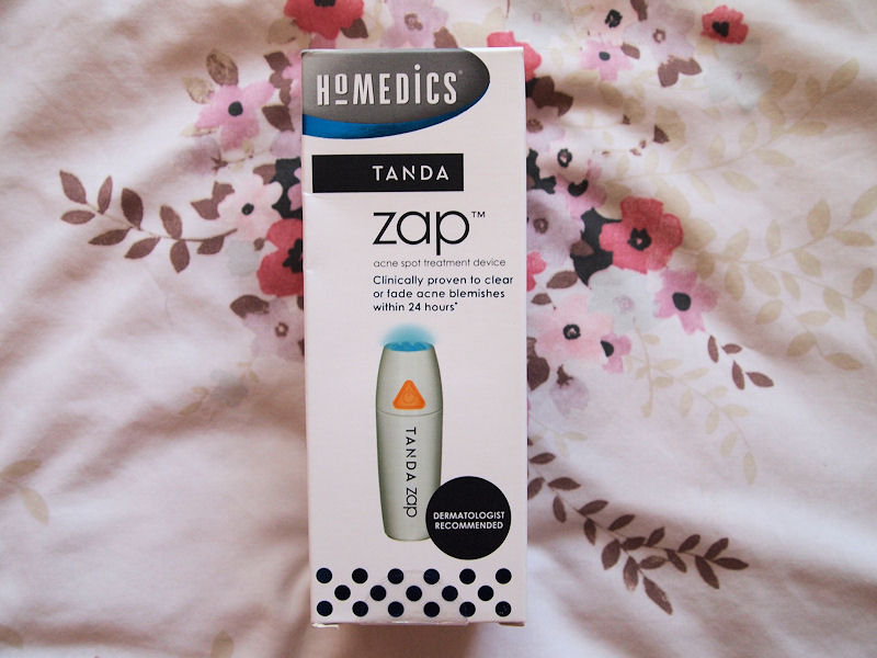 Review Tanda Zap Acne spot treatment device Bloomzy