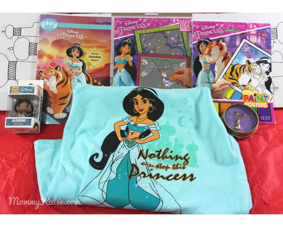 Disney Princess Pley Box Featuring Princess Jasmine Mommy Katie