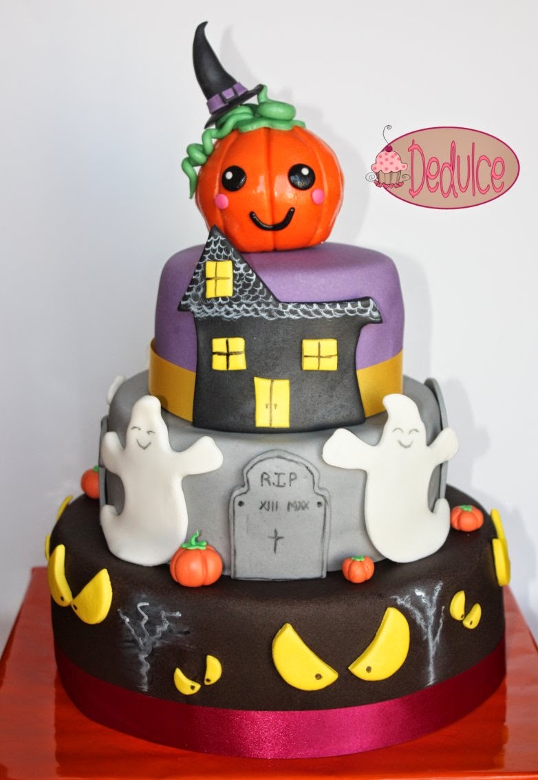 Dedulce Pastel cumpleaños de Halloween