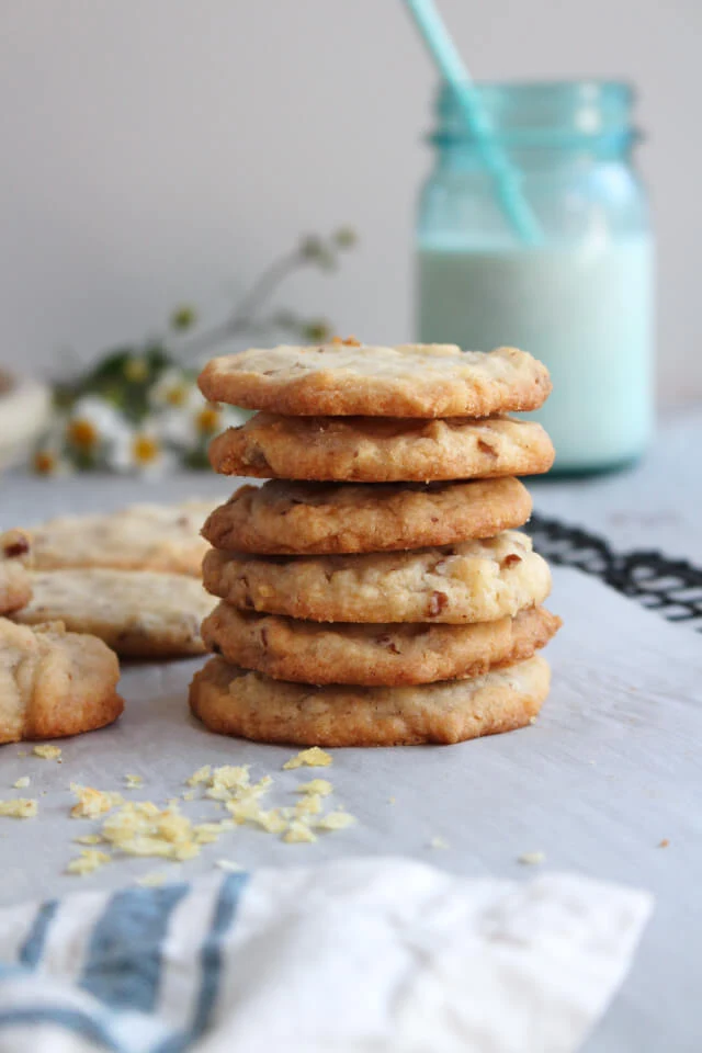 Golden, buttery, and deliciously crisp, these Potato Chip Cookies are made from a family recipe that has been passed down from my aunt!