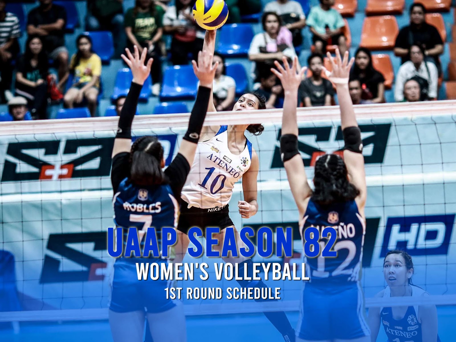 UAAP Season 82 Women's Volleyball Schedule