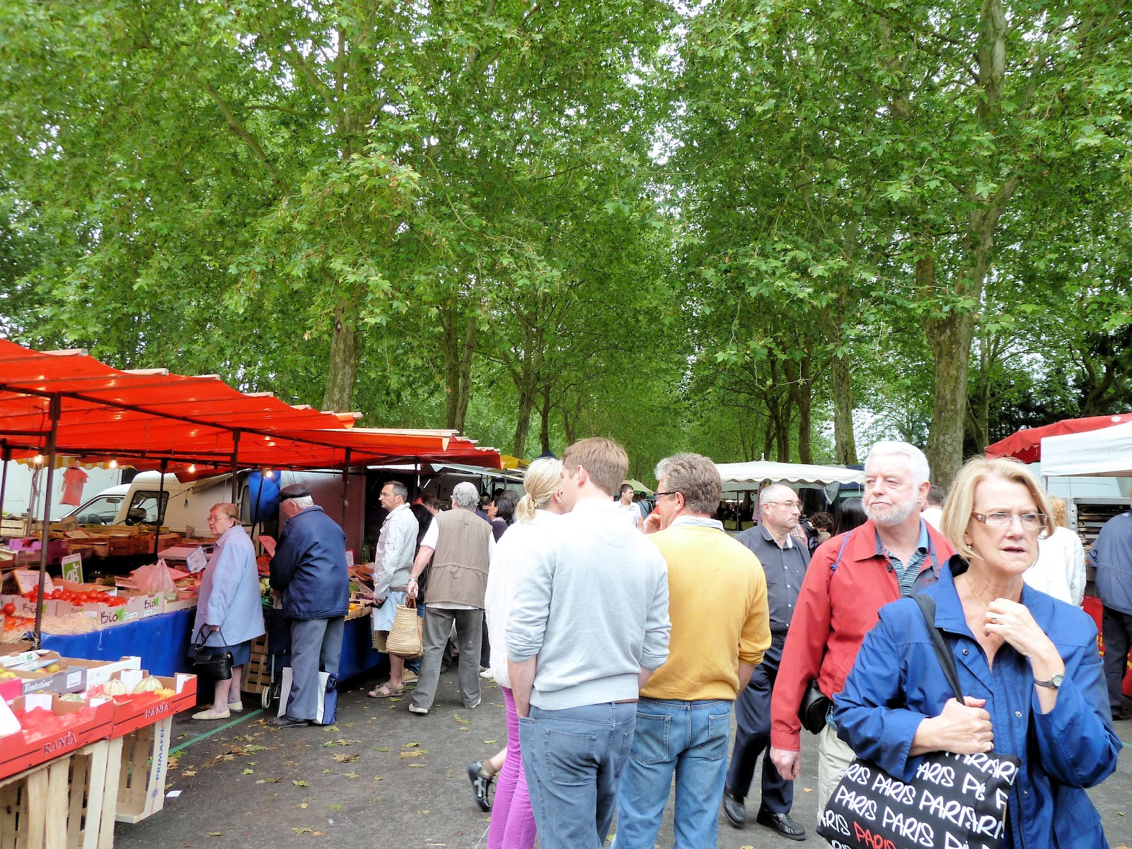 Wishing I were in France Amboise market