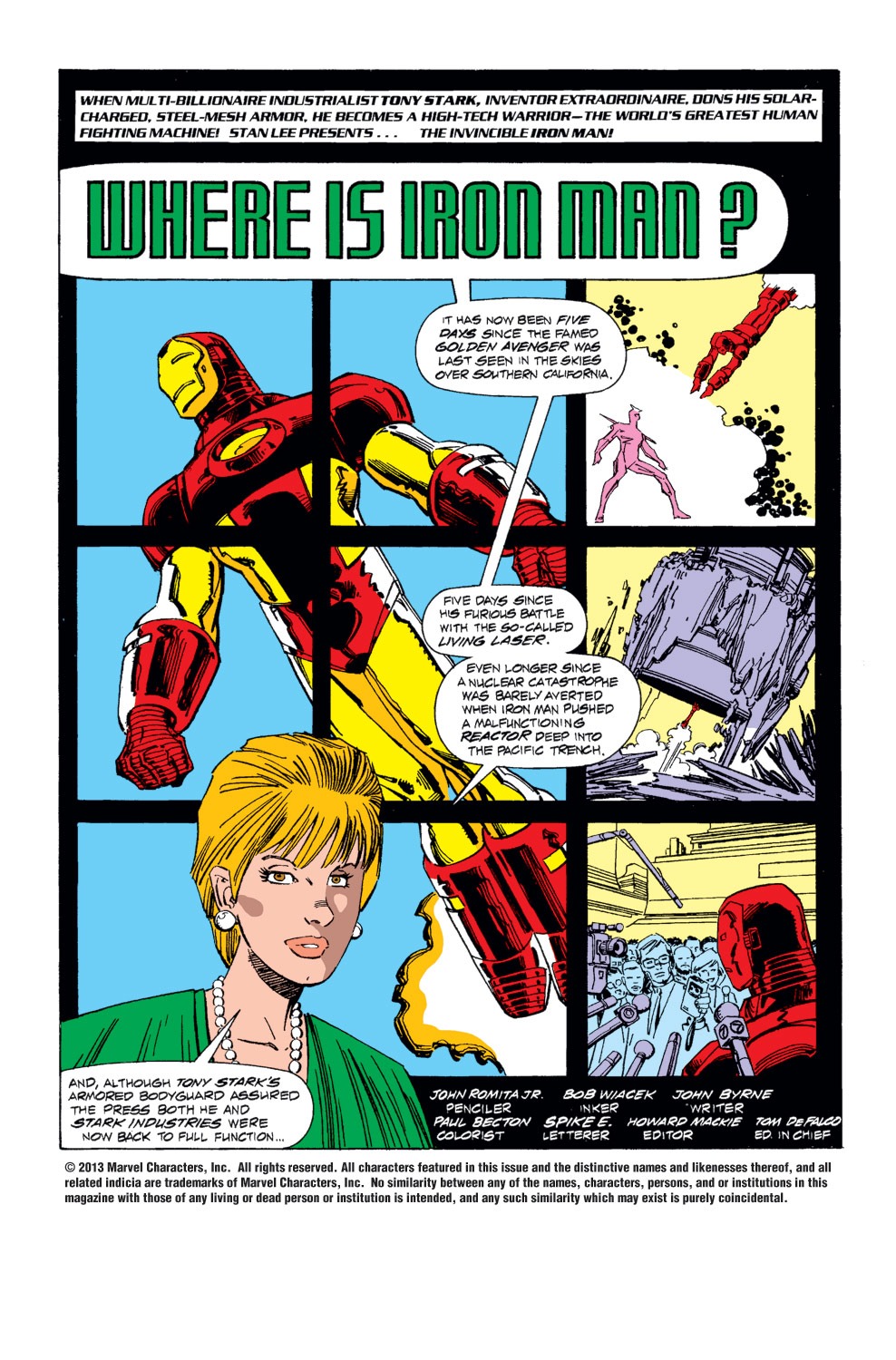 Read online Iron Man (1968) comic -  Issue #264 - 2