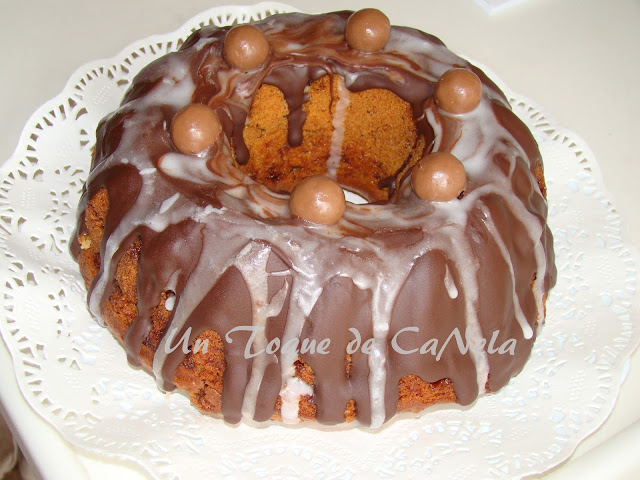 Bundt Cake Con Chocolate Mars
