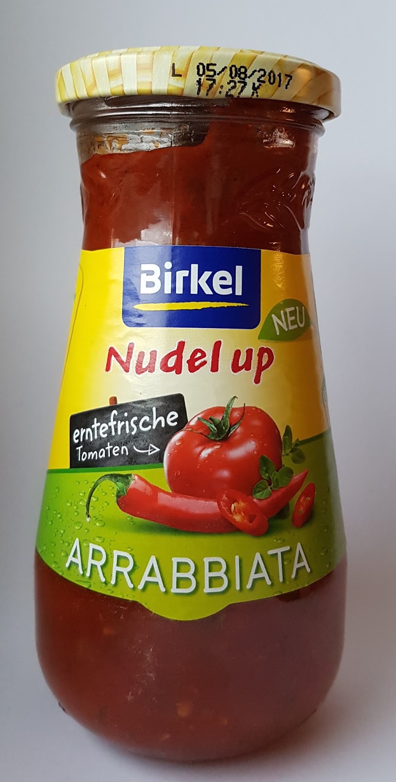 Chilihead77 De Birkel Nudel Up Erntefrisch Arrabbiata