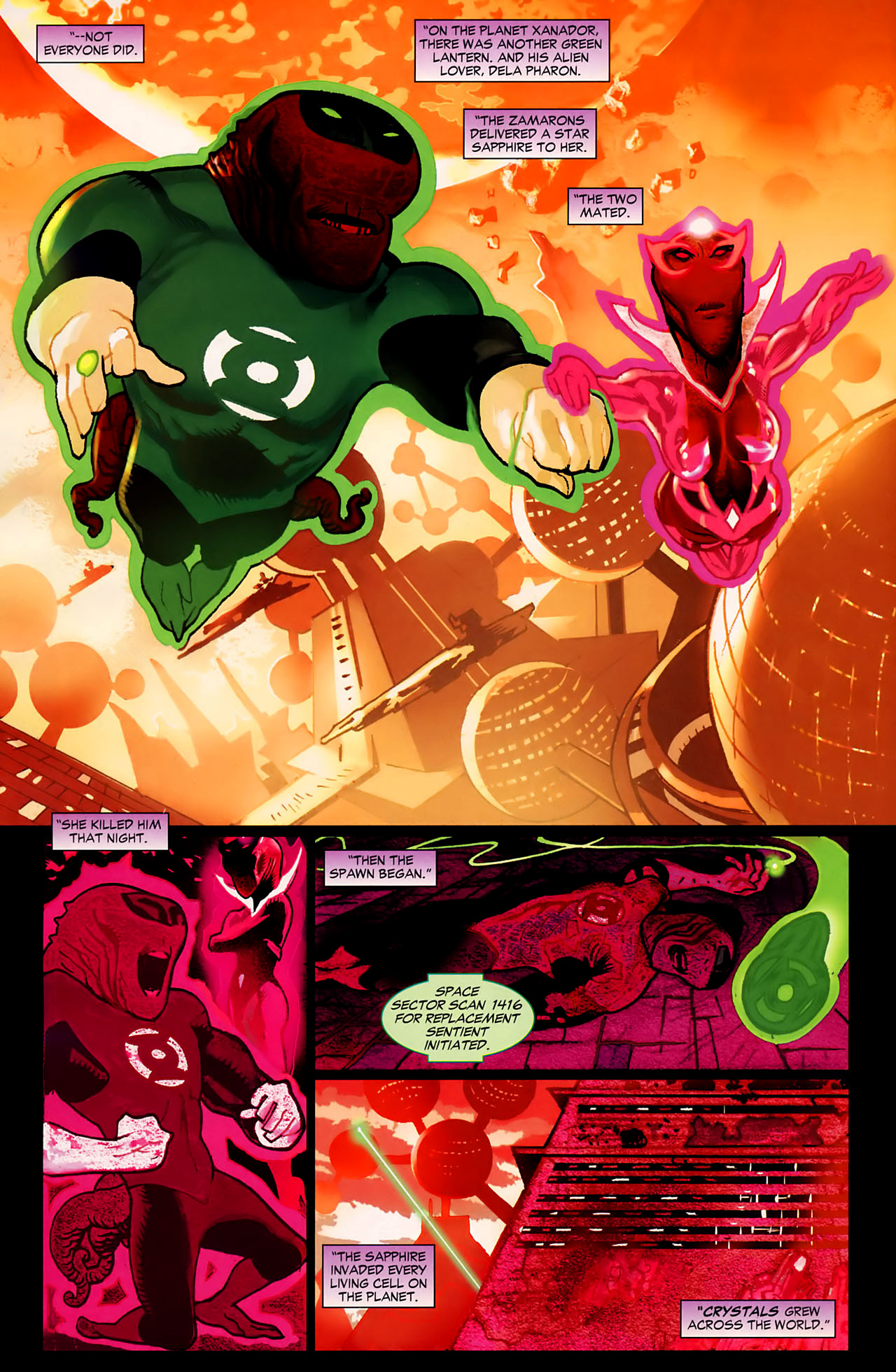 Green Lantern (2005) issue 19 - Page 8