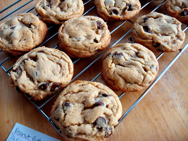 Peanut Butter Chocolate Chip Cookies by freshfromthe.com