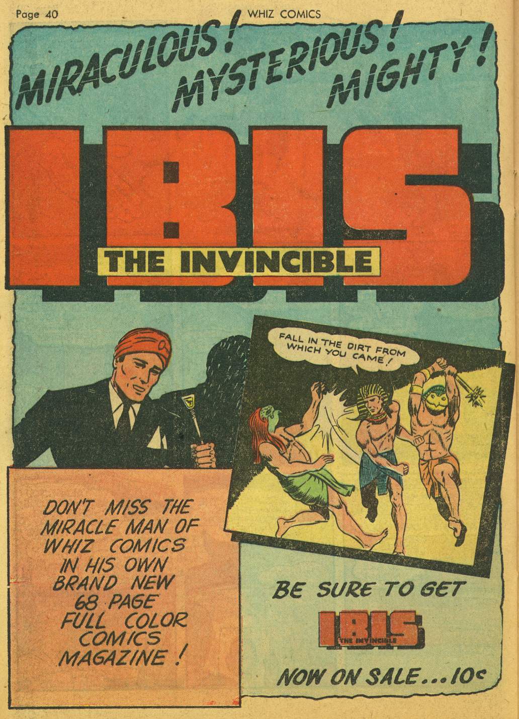 Read online WHIZ Comics comic - Issue #27 - 40