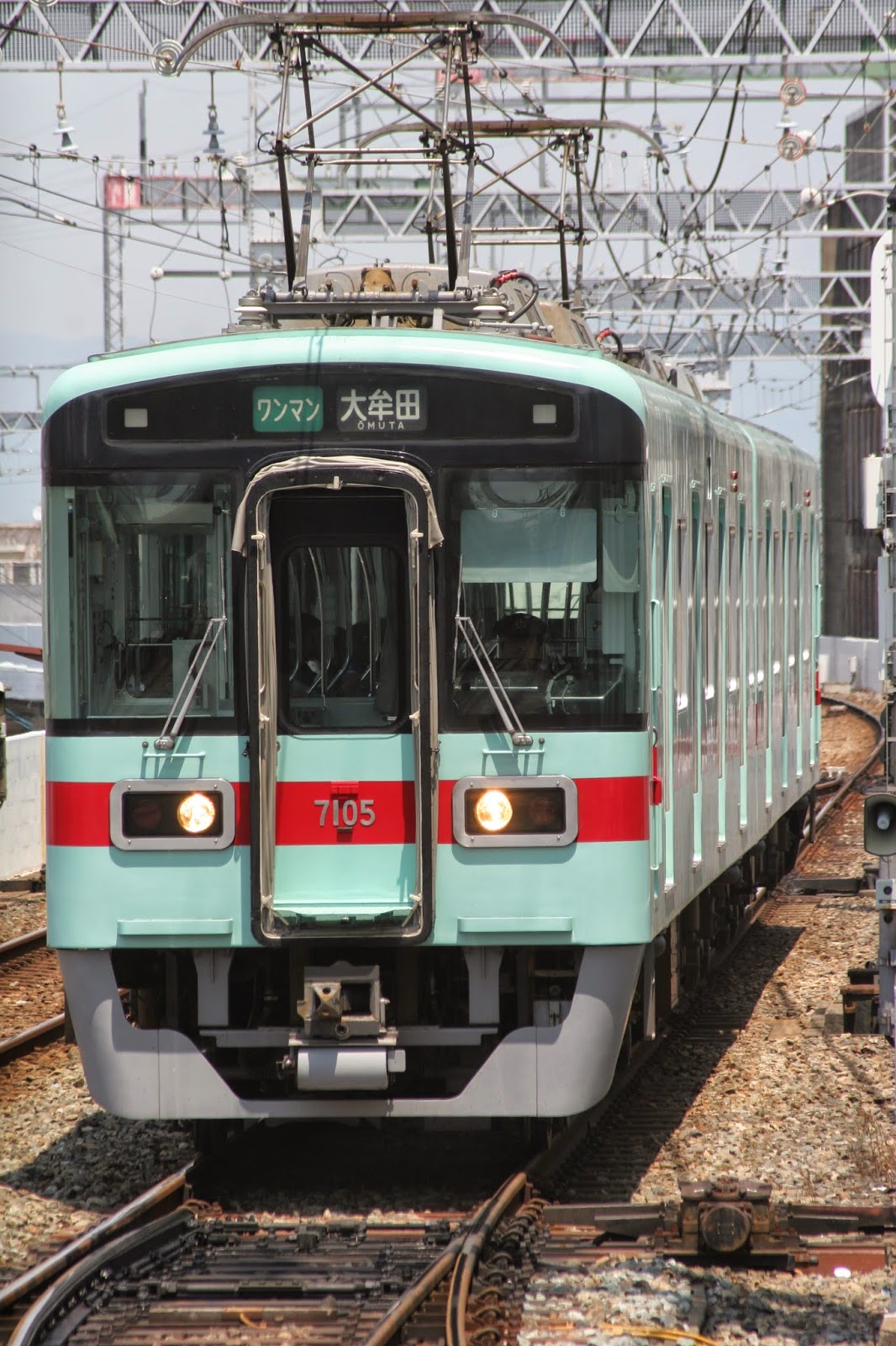 pikarail's blog 140508西鉄7000系列の撮影＠久留米。