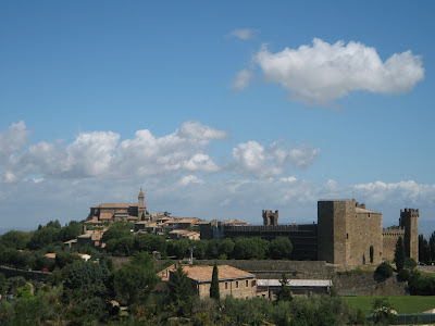 Fortress and town of Montalcino