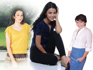 Shiera, Sharifah Sakinah, dan Julia Ziegler